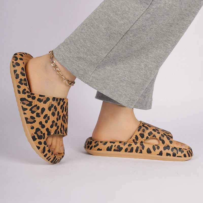 Maison Tee Wild Print Sandal