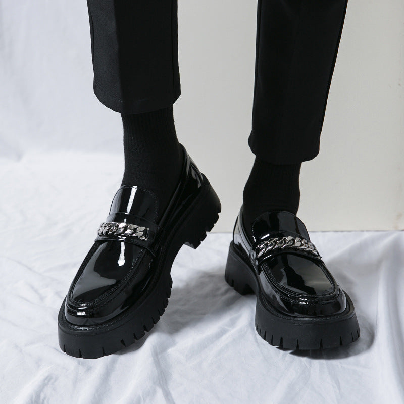 Maison Tee Glossy Loafers