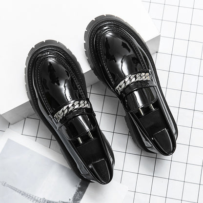 Maison Tee Glossy Loafers