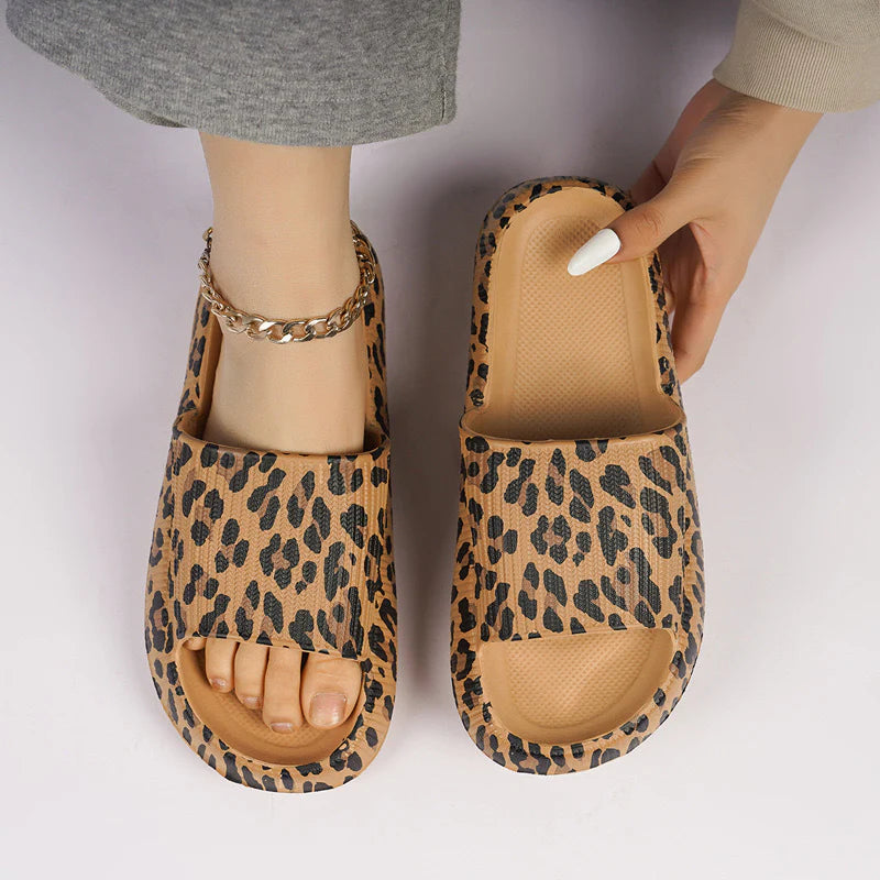 Maison Tee Wild Print Sandal